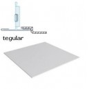 Кассетный потолок Албес AР600А6 Tegular белый RUS22 (45º/Т-24) без защитной пленки