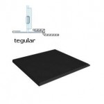 Кассетный потолок Албес AP600A6/45&deg;/Т-24 TEGULAR черный ЭКОНОМ