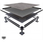 Панель фальшпола Perfaten Solid 30 PVC/ST 0,25 600*600