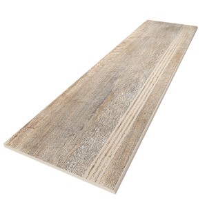 Керамогранит Эстима Ступень BG00 30x120 Неполированная (с насечками)