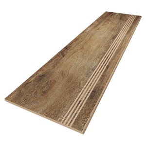 Керамогранит Эстима Ступень BG01 30x120 Неполированная (с насечками)