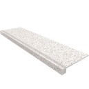 Керамогранит Эстима Комплект Ступень CM00 (33x120) непол. (прямоугол. бортик) с насечками + Подступенок (14,5x120)