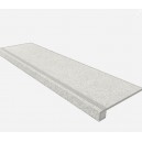 Керамогранит Эстима Комплект Ступень CM01 (33x120) непол. (прямоугол. бортик) с насечками + Подступенок (14,5x120)