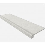 Керамогранит Эстима Комплект Ступень CM01 (33x120) непол. (прямоугол. бортик) с насечками + Подступенок (14,5x120)