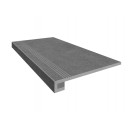 Керамогранит Эстима Комплект Ступень LN03 (33x120) непол. (прямоугол. бортик) с насечками + Подступенок (14,5x120)