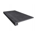 Керамогранит Эстима Комплект Ступень LN04 (33x120) непол. (прямоугол. бортик) с насечками + Подступенок (14,5x120)