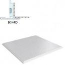 Кассетный потолок Албес AP600А6 Board белый матовый перфорация 1.5