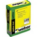 Клей для газо-, пенобетонных блоков Weber.bat block Winter, 25 кг (48шт/под)